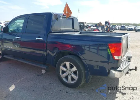 2008 Nissan Titan Le/Se из США, поврежденный, VIN 1N6BA07D18N350232